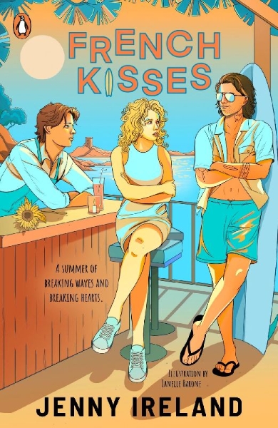 Buchcover und Innenansicht für das Buch: French Kisses