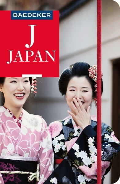 Buchcover und Innenansicht für das Buch: Baedeker Reiseführer Japan
