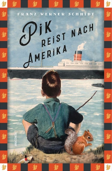 Buchcover und Innenansicht für das Buch: Pik reist nach Amerika