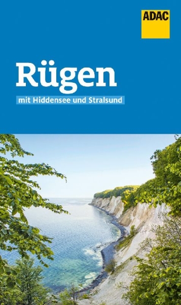 Buchcover und Innenansicht für das Buch: ADAC Reiseführer Rügen mit Hiddensee und Stralsund