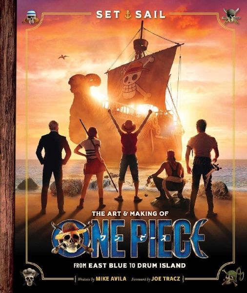 Buchcover und Innenansicht für das Buch: Set Sail: The Art and Making of One Piece
