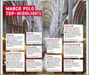 Buchcover und Innenansicht für das Buch: MARCO POLO Reiseführer Normandie