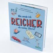 Buchcover und Innenansicht für das Buch: Wie werde ich reicher als meine Eltern?