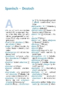 Buchcover und Innenansicht für das Buch: Langenscheidt Universal-Wörterbuch Spanisch