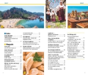 Buchcover und Innenansicht für das Buch: ADAC Reiseführer plus Sardinien