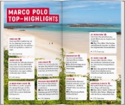 Buchcover und Innenansicht für das Buch: MARCO POLO Reiseführer Kanalinseln, Jersey, Guernsey, Sark, Herm, Alderney