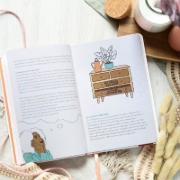 Buchcover und Innenansicht für das Buch: Wahre Schönheit ist der Mut, du selbst zu sein