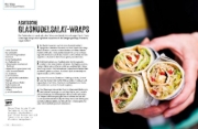 Buchcover und Innenansicht für das Buch: Vegane Lunchbox