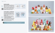 Buchcover und Innenansicht für das Buch: Amigurumi Gnomes