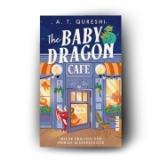 Buchcover und Innenansicht für das Buch: The Baby Dragon Café