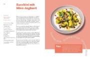 Buchcover und Innenansicht für das Buch: Lieblingsrezepte aus deinem Airfryer