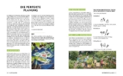 Buchcover und Innenansicht für das Buch: Gartenmomente: Hochbeet