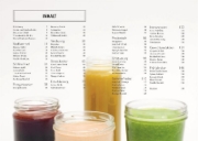 Buchcover und Innenansicht für das Buch: Super Smoothies - Die besten Detox-Drinks