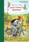 Buchcover und Innenansicht für das Buch: På äventyr med Pettson och Findus