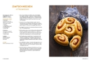 Buchcover und Innenansicht für das Buch: Heißluftfritteuse backen