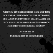 Buchcover und Innenansicht für das Buch: Der Schatten in dir - Band 2