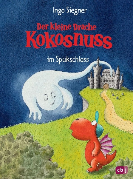 Buchcover und Innenansicht für das Buch: Der kleine Drache Kokosnuss 11 im Spukschloss
