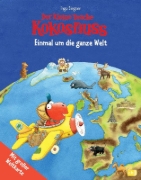 Buchcover und Innenansicht für das Buch: Der kleine Drache Kokosnuss - Einmal um die ganze Welt