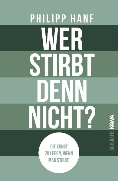 Buchcover und Innenansicht für das Buch: Wer stirbt denn nicht?