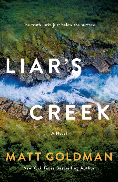 Buchcover und Innenansicht für das Buch: Liar's Creek