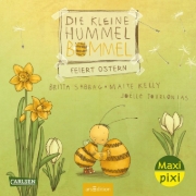 Buchcover und Innenansicht für das Buch: Maxi Pixi 437: Die kleine Hummel Bommel feiert Ostern
