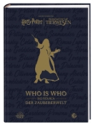 Buchcover und Innenansicht für das Buch: Aus den Filmen von Harry Potter und Phantastische Tierwesen: WHO IS WHO - Die Figuren der Zaubererwelt