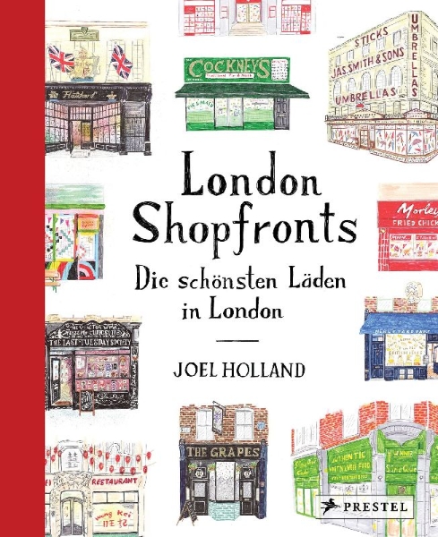 Buchcover und Innenansicht für das Buch: London Shopfronts
