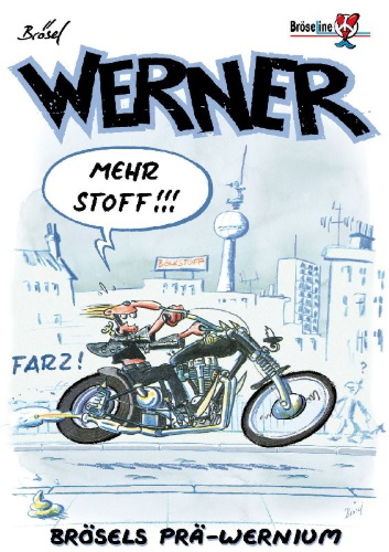 Buchcover und Innenansicht für das Buch: WERNER - MEHR STOFF !!!