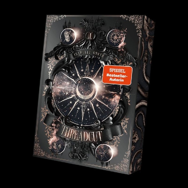 Buchcover und Innenansicht für das Buch: Threadcut