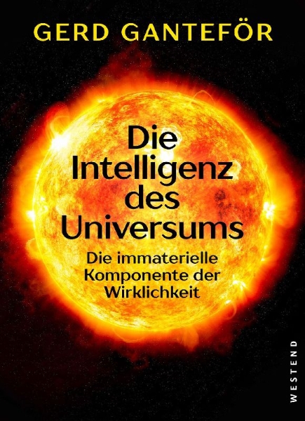 Buchcover und Innenansicht für das Buch: Die Intelligenz des Universums