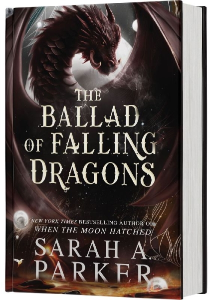 Buchcover und Innenansicht für das Buch: The Ballad of Falling Dragons (Standard Edition)