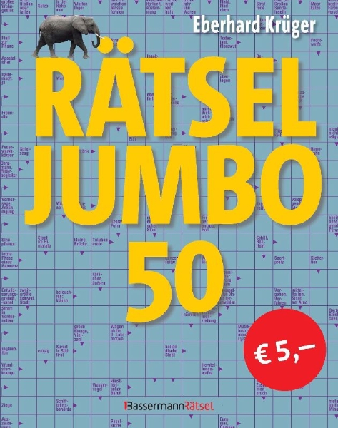 Buchcover und Innenansicht für das Buch: Rätseljumbo 50