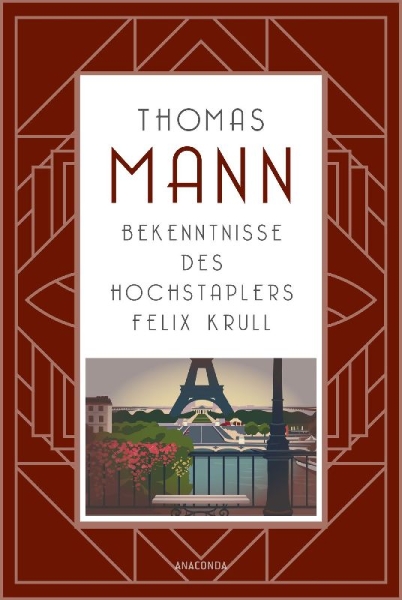 Buchcover und Innenansicht für das Buch: Bekenntnisse des Hochstaplers Felix Krull