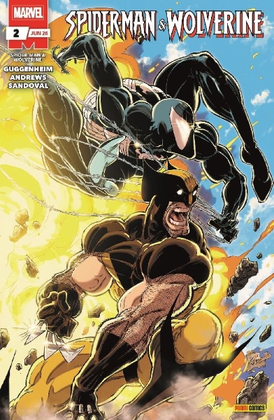 Buchcover und Innenansicht für das Buch: Spider-Man & Wolverine