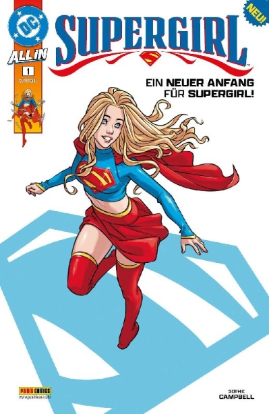 Buchcover und Innenansicht für das Buch: Supergirl #1-#3