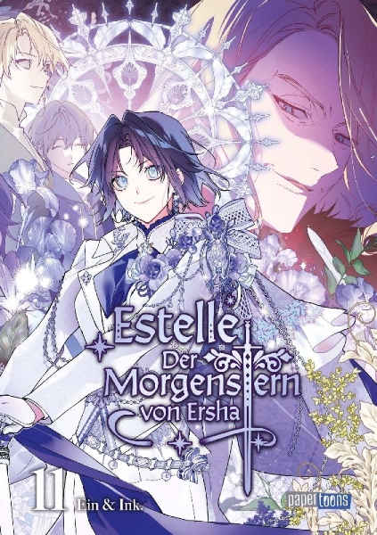 Buchcover und Innenansicht für das Buch: Estelle - Der Morgenstern von Ersha 11