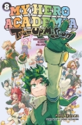 Buchcover und Innenansicht für das Buch: Boku no Hero Academia: Team Up Mission