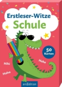 Buchcover und Innenansicht für das Buch: Erstleser-Witze Schule