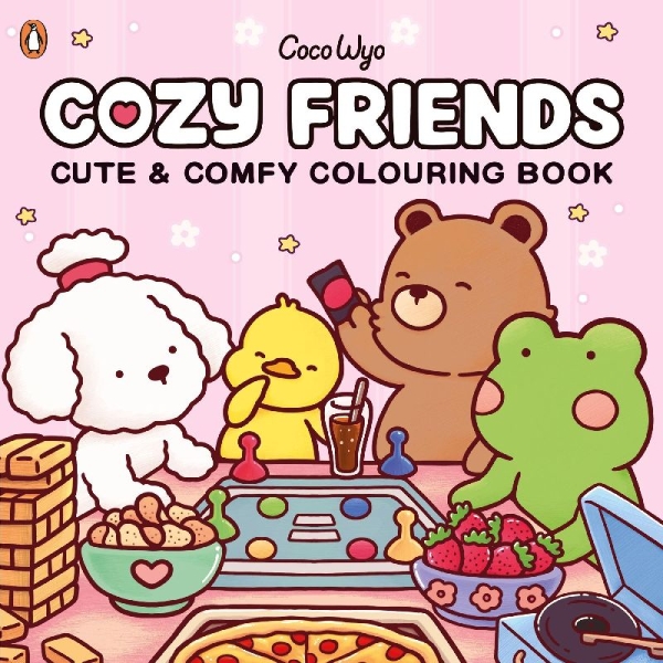 Buchcover und Innenansicht für das Buch: Cozy Friends