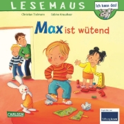 Buchcover und Innenansicht für das Buch: LESEMAUS 153: Max ist wütend