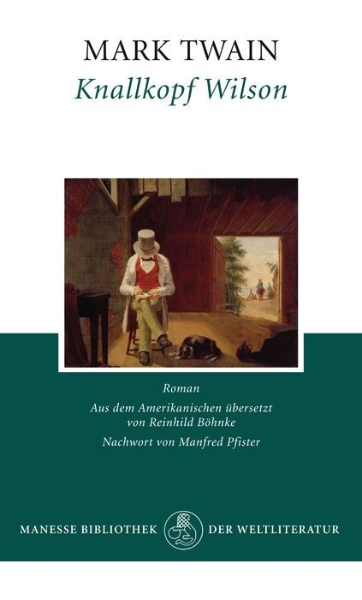 Buchcover und Innenansicht für das Buch: Pudd'nhead Wilson