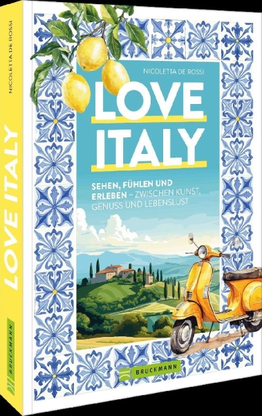 Buchcover und Innenansicht für das Buch: Love Italy