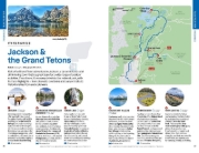 Buchcover und Innenansicht für das Buch: Yellowstone & Grand Teton National Parks