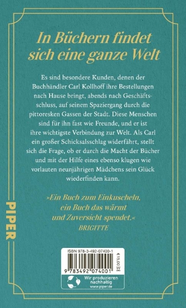 Buchcover und Innenansicht für das Buch: Der Buchspazierer