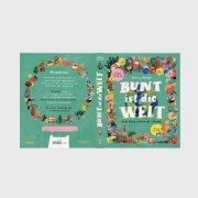 Buchcover und Innenansicht für das Buch: Bunt ist die Welt