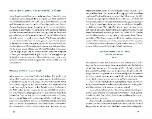 Buchcover und Innenansicht für das Buch: Kraftort Natur