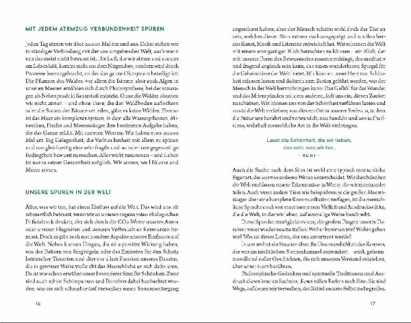 Buchcover und Innenansicht für das Buch: Kraftort Natur