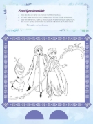 Buchcover und Innenansicht für das Buch: Disney Die Eiskönigin: Große Helden - Kleine Künstler: Mein Eiskönigin-Mitmachspaß