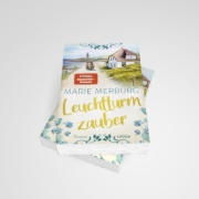 Buchcover und Innenansicht für das Buch: Leuchtturmzauber