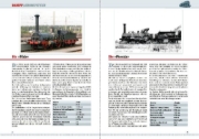 Buchcover und Innenansicht für das Buch: Historische Loks und Triebwagen der Deutschen Bahn AG
